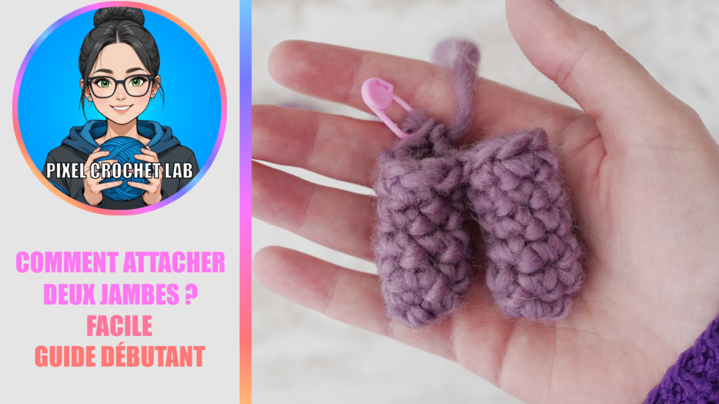 Comment assembler deux jambes ensemble au crochet ? Guide amigurumi